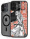Disney Princess Moana Character Tropical Print Art iPhone 16 Plus Kickstand Case