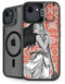 Disney Princess Moana Character Tropical Print Art iPhone 16e Kickstand Case