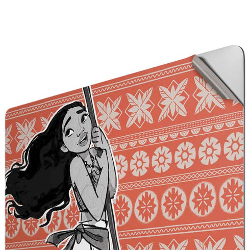 Disney Princess Moana Character Tropical Print Art Apple MacBook Pro 16-inch Skin