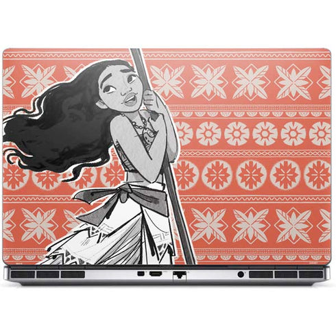 Disney Moana Character Tropical Print Art Dell Precision Skin