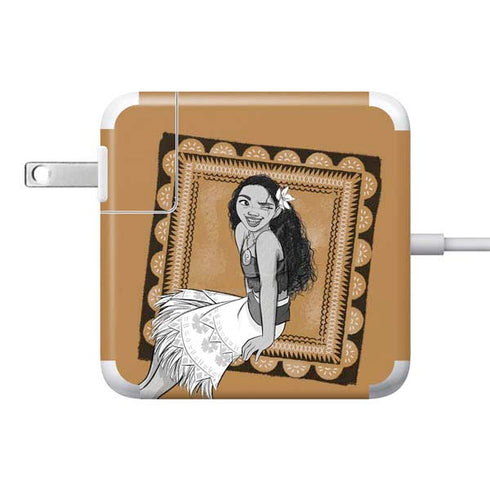 Disney Moana Winking Art 85W Power Adapter (15 and 17 inch MacBook Pro Charger) Skin