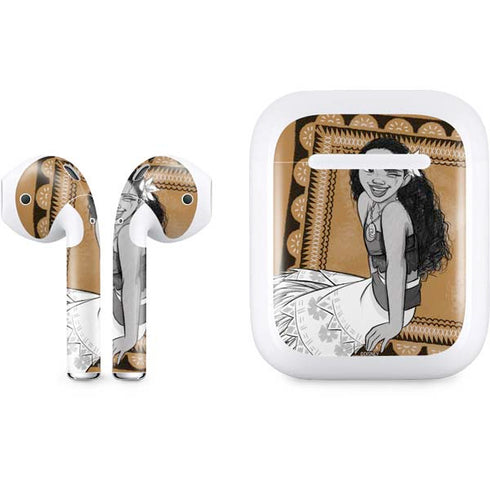 Disney Moana Winking Art Apple AirPods Skin