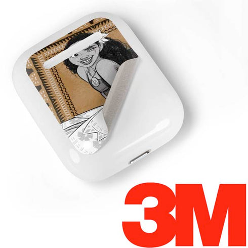Disney Moana Winking Art Apple AirPods Skin