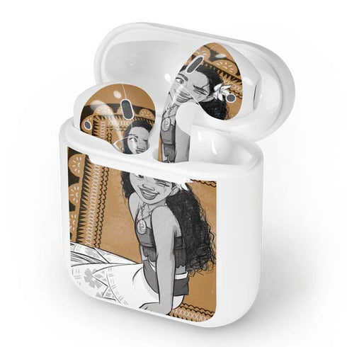 Disney Moana Winking Art Apple AirPods Skin