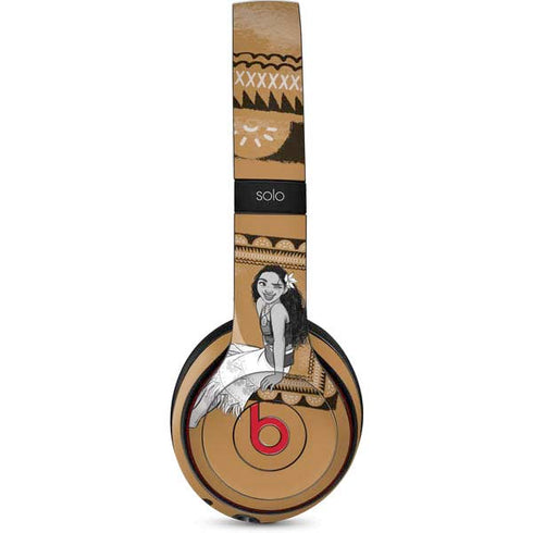 Disney Moana Winking Art Beats Solo 2 Wireless Skin