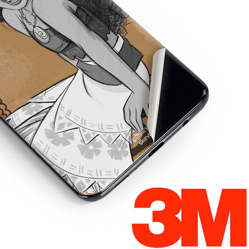 Disney Moana Winking Art Galaxy S10 Skin