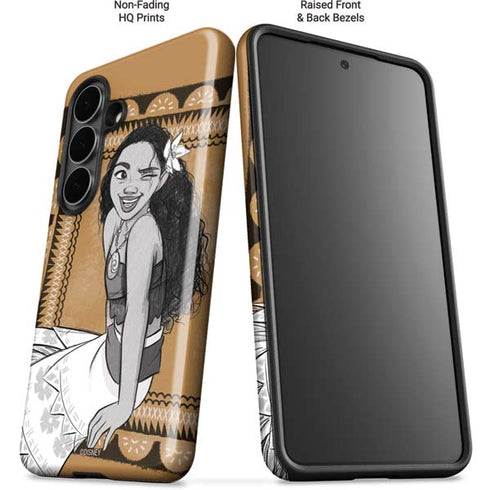 Disney Princess Moana Winking Art Galaxy S26 Impact Case