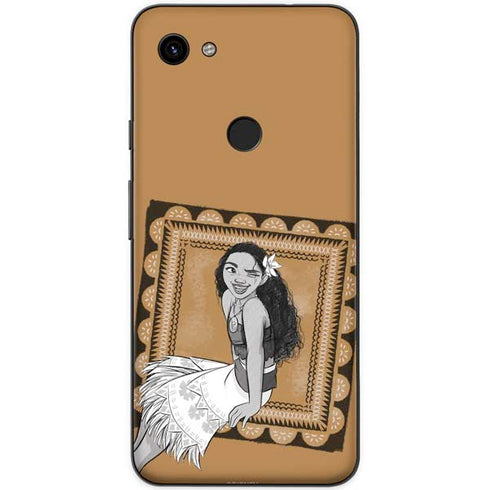 Disney Moana Winking Art Google Pixel 3a XL Skin