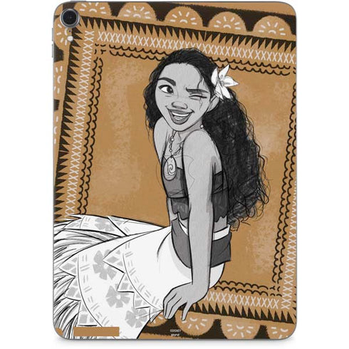 Disney Moana Winking Art Apple iPad Pro Skin