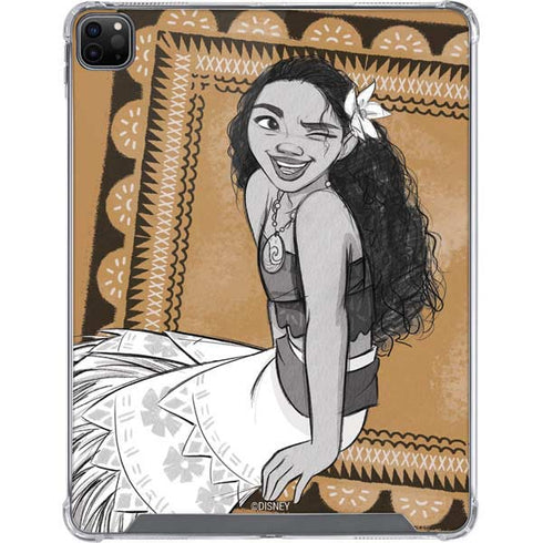Disney Princess Moana Winking Art iPad Cases