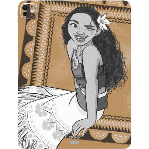 Disney Moana Winking Art iPad Pro 13in M4 (2024) Skin