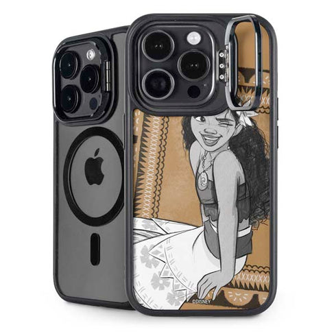 Disney Moana Winking Art iPhone 13 Pro Max Kickstand Case