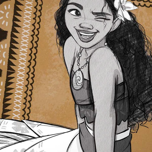 Disney Moana Winking Art iPhone XS Max Skin