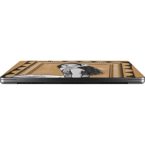 Disney Princess Moana Winking Art Apple MacBook Pro 14-inch Skin