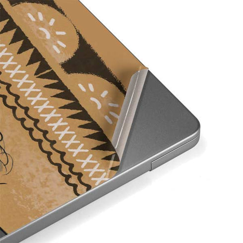 Disney Princess Moana Winking Art Apple MacBook Pro 14-inch Skin