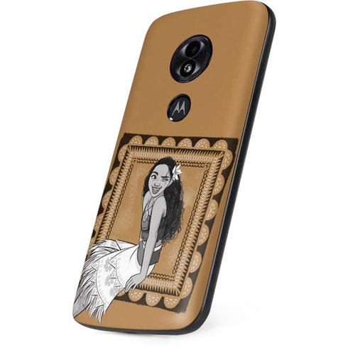Disney Moana Winking Art Moto E5 Play Skin