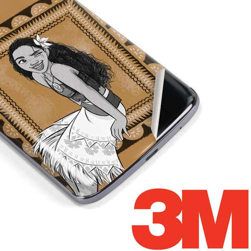 Disney Moana Winking Art Moto E5 Plus Skin