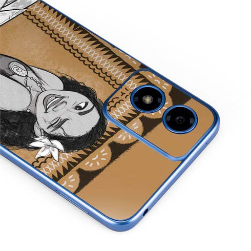 Disney Princess Moana Winking Art Moto G Play 4G (2024) Skin