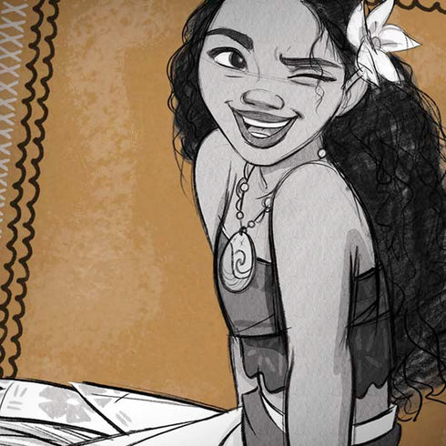 Disney Moana Winking Art Moto G6 Skin