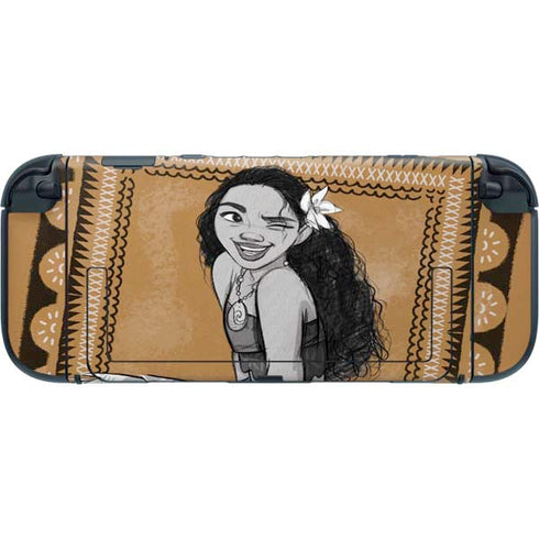 Disney Princess Moana Winking Art Nintendo Switch 2 (2025) with Joy-Con Skin