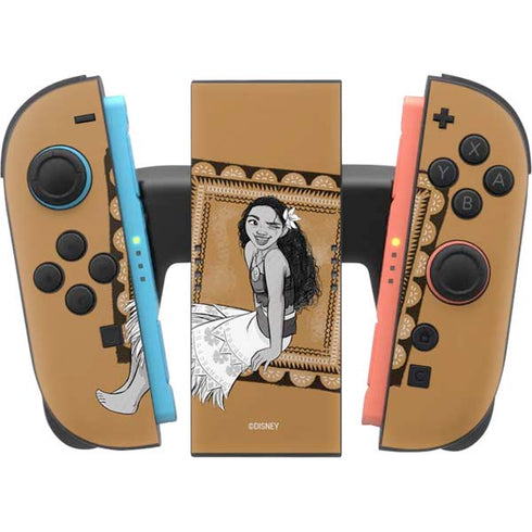 Disney Princess Moana Winking Art Nintendo Switch 2 (2025) Joy-Con Controller Skin