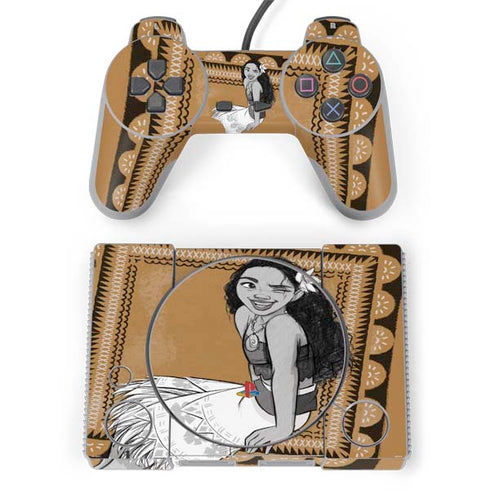 Disney Moana Winking Art PlayStation Classic Bundle Skin