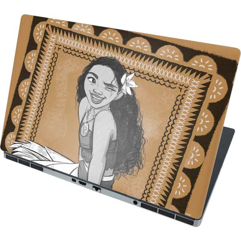 Disney Moana Winking Art Dell Precision Skin