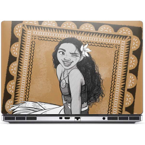 Disney Moana Winking Art Dell Precision Skin