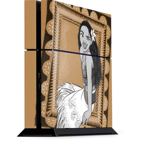 Disney Moana Winking Art PS4 Console Skin