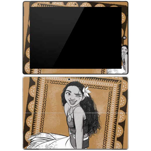 Disney Moana Winking Art Surface Pro 3 Skin
