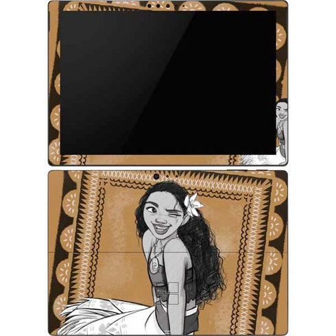 Disney Moana Winking Art Surface Pro 6 Skin