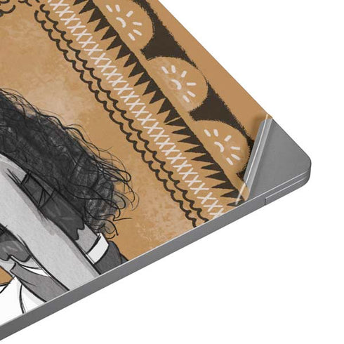 Disney Princess Moana Winking Art Laptop Skins