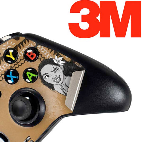 Disney Moana Winking Art Xbox One Controller Skin