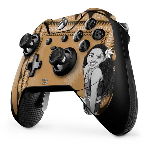 Disney Moana Winking Art Xbox One Elite Controller Skin