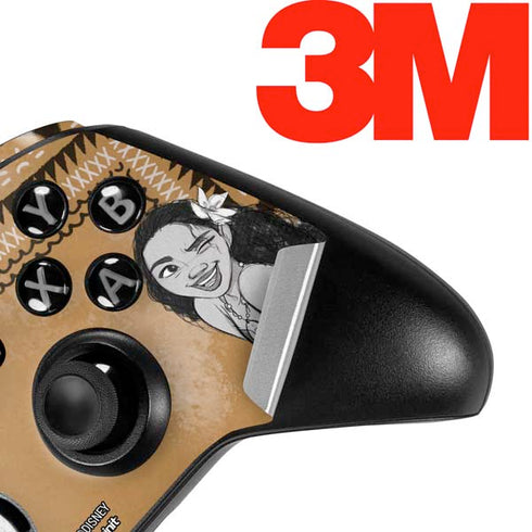 Disney Moana Winking Art Xbox One Elite Controller Skin