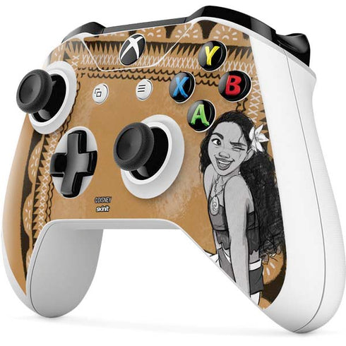 Disney Moana Winking Art Xbox One S Controller Skin