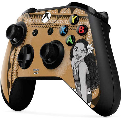 Disney Moana Winking Art Xbox One X Controller Skin