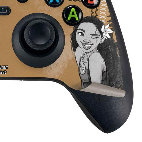 Disney Princess Moana Winking Art XBox Series X Digital Edition Bundle Skin