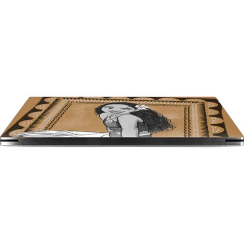 Disney Princess Moana Winking Art Dell XPS Skin