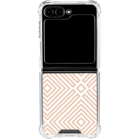 Modern Shapes Galaxy Z Flip6 Clear Case