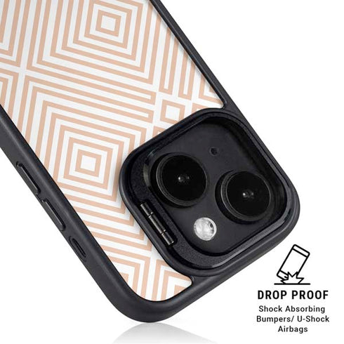 Modern Shapes iPhone 14 Plus Kickstand Case