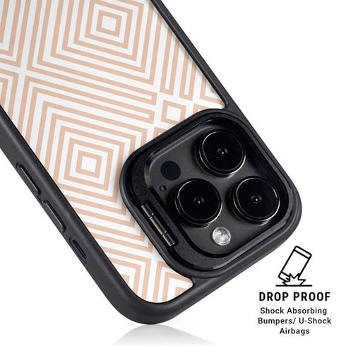 Modern Shapes iPhone 14 Pro Kickstand Case
