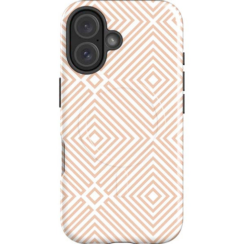 Modern Shapes iPhone 16 Plus Magsafe Impact Case