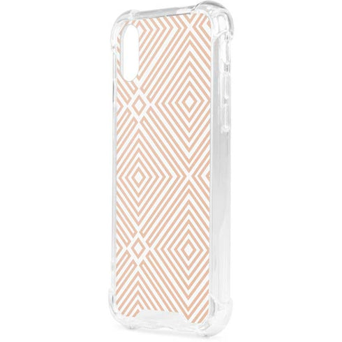 Modern Shapes iPhone XS Clear Case