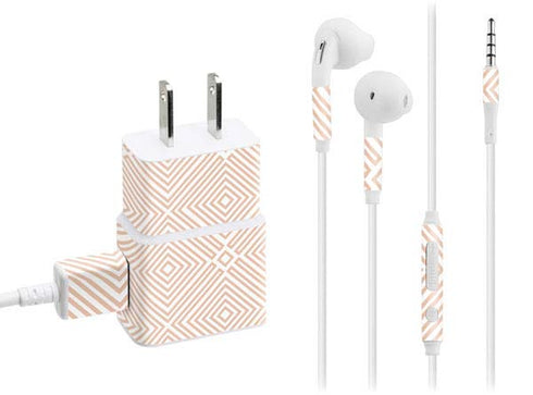 Modern Shapes Phone Charger Skin