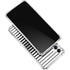 Modern Stripes Gabb Phone 4 Clear Case
