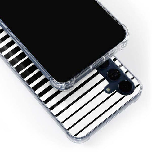 Modern Stripes Galaxy A55 5G Clear Case