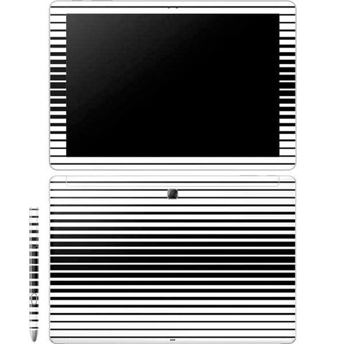 Modern Stripes Galaxy Book 12in Skin