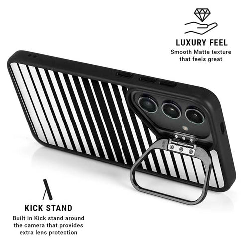 Modern Stripes Galaxy S24 FE Kickstand Case