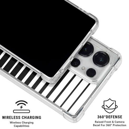 Modern Stripes Galaxy S25 Ultra Clear Case